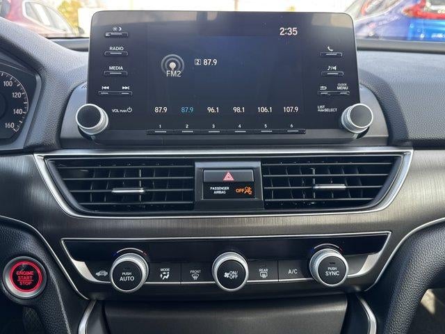 2019 Honda Accord Sedan LX 1.5T CVT