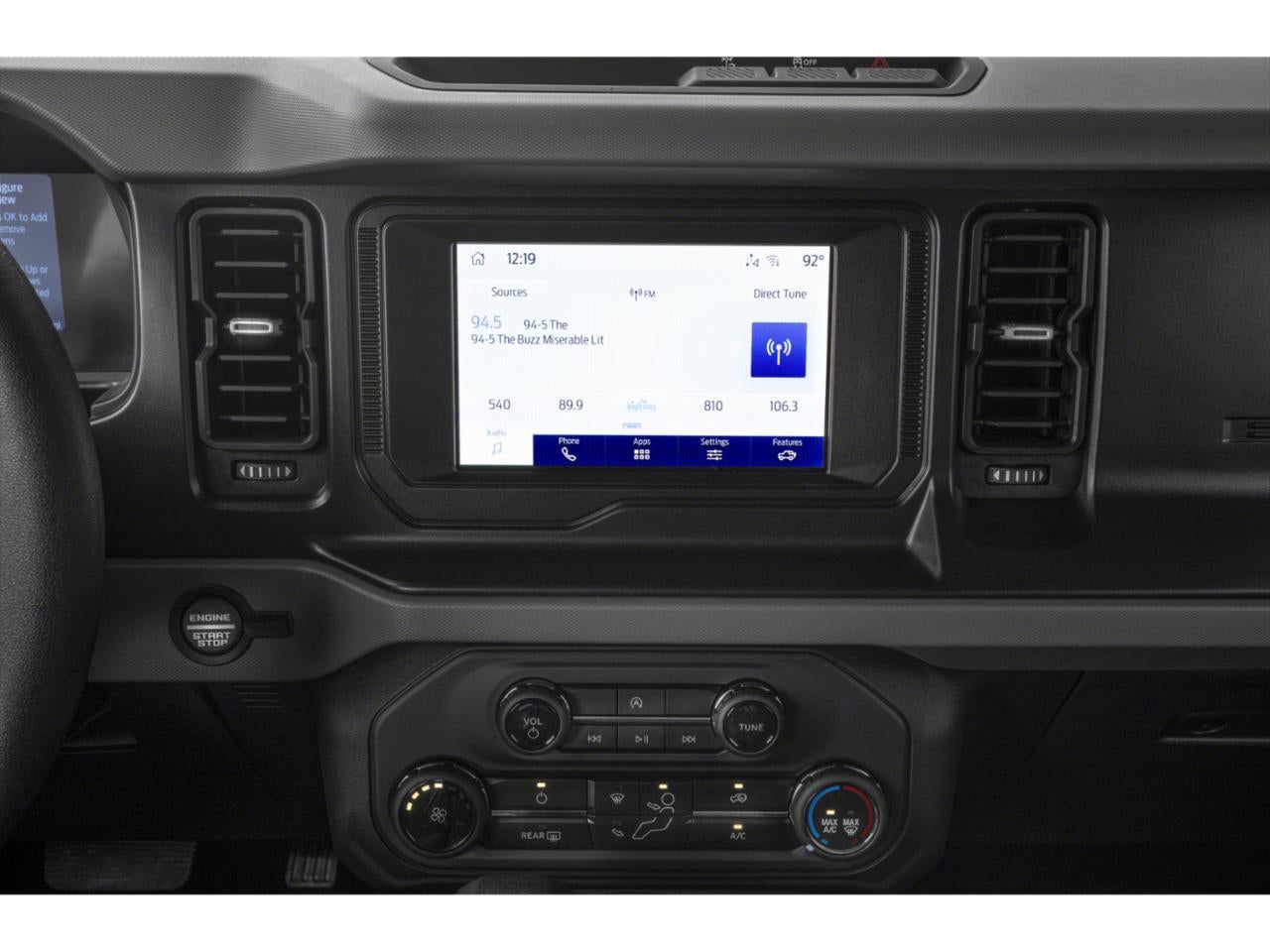 2022 Ford Bronco Base 4 Door Advanced 4x4