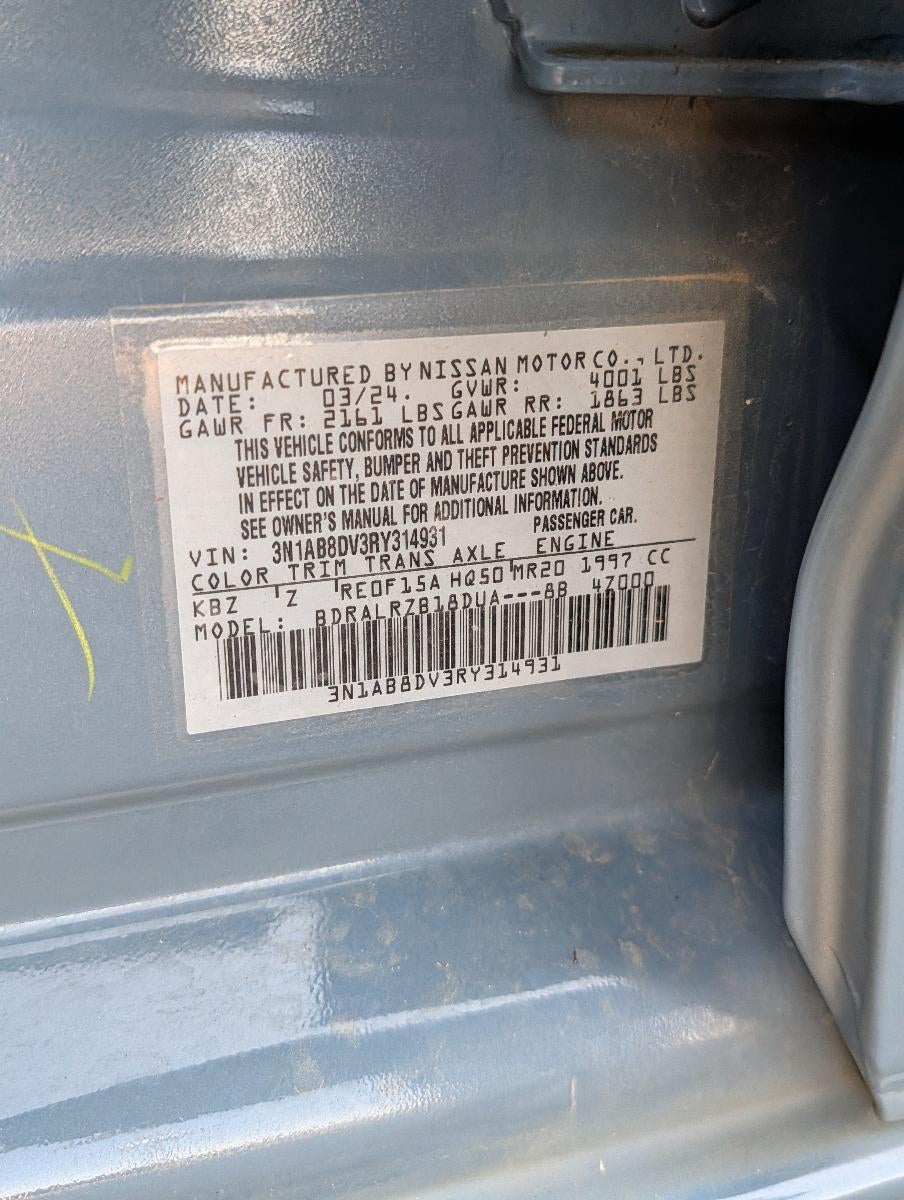 2024 Nissan Sentra SR CVT
