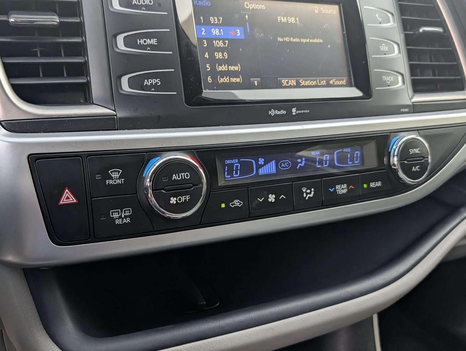 2015 Toyota Highlander FWD 4dr V6 LE (GS)