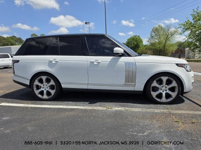 2017 Land Rover Range Rover V8 Supercharged SWB