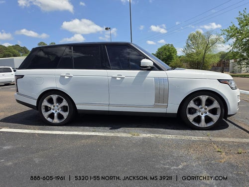 2017 Land Rover Range Rover V8 Supercharged SWB