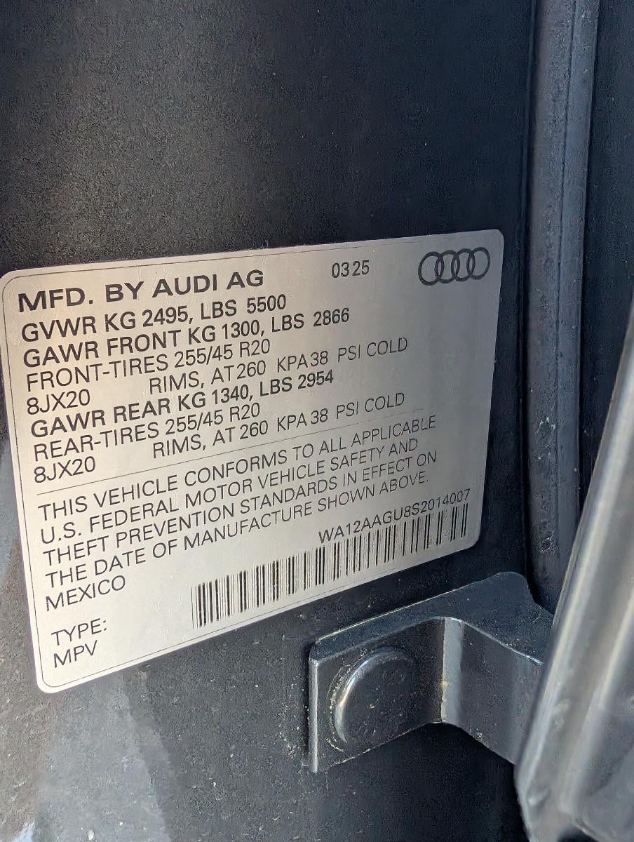 2025 Audi Q5 Premium Plus 2.0 TFSI quattro