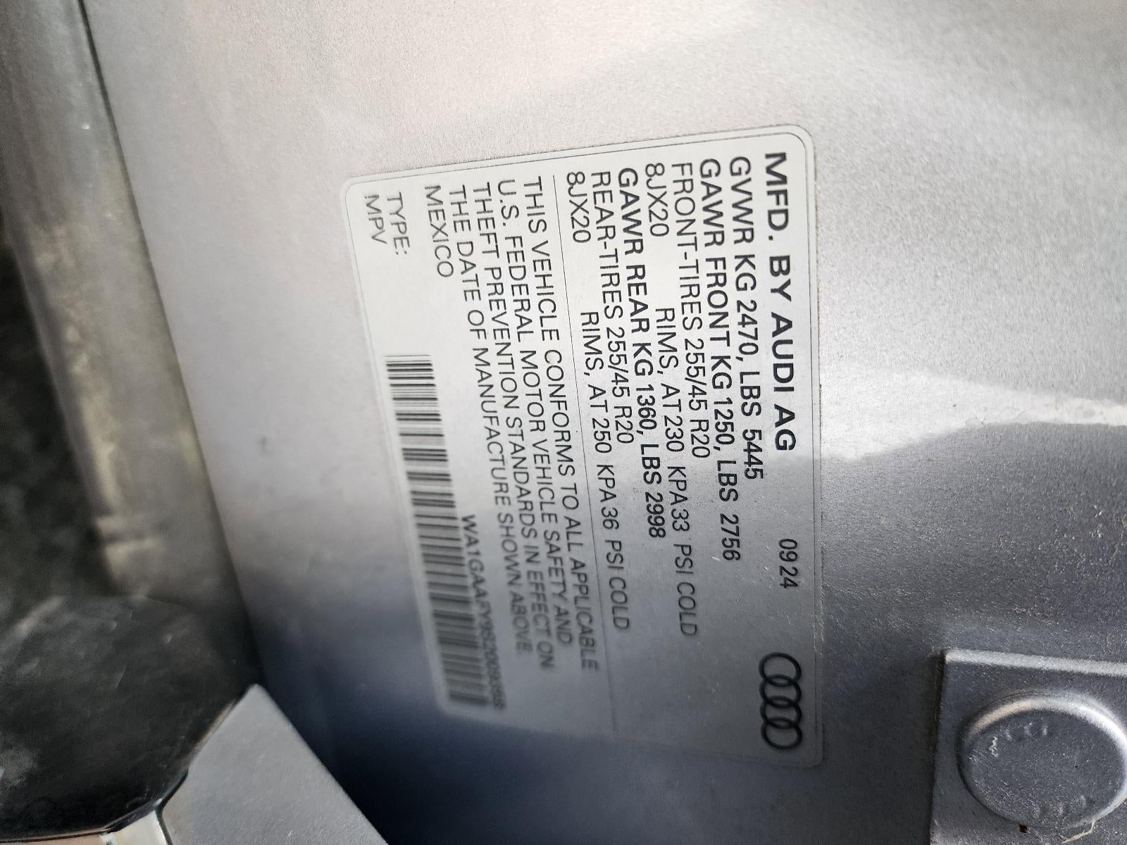 2025 Audi Q5 S line Premium 45 TFSI quattro