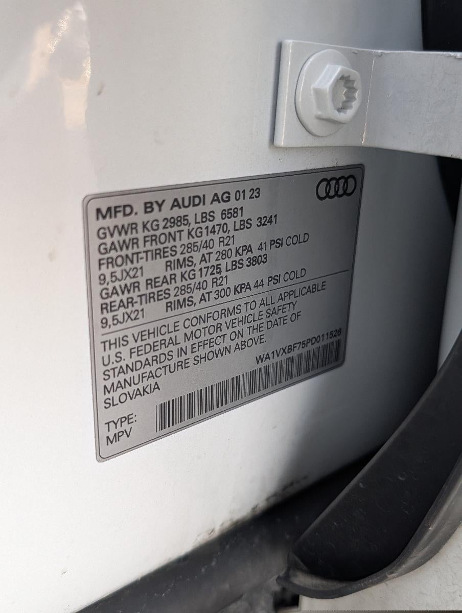 2023 Audi Q7 Prestige 55 TFSI quattro
