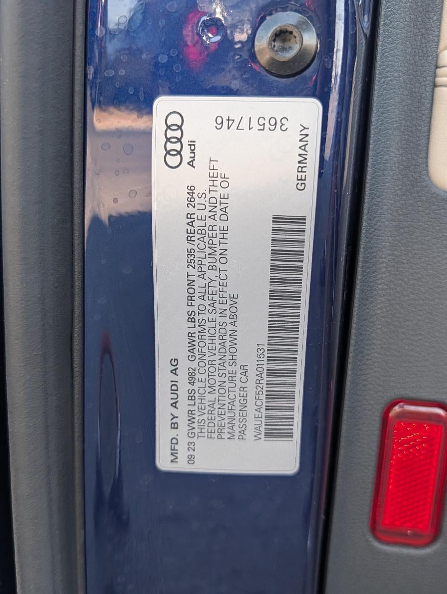 2024 Audi A5 Sportback S line Prestige 45 TFSI quattro