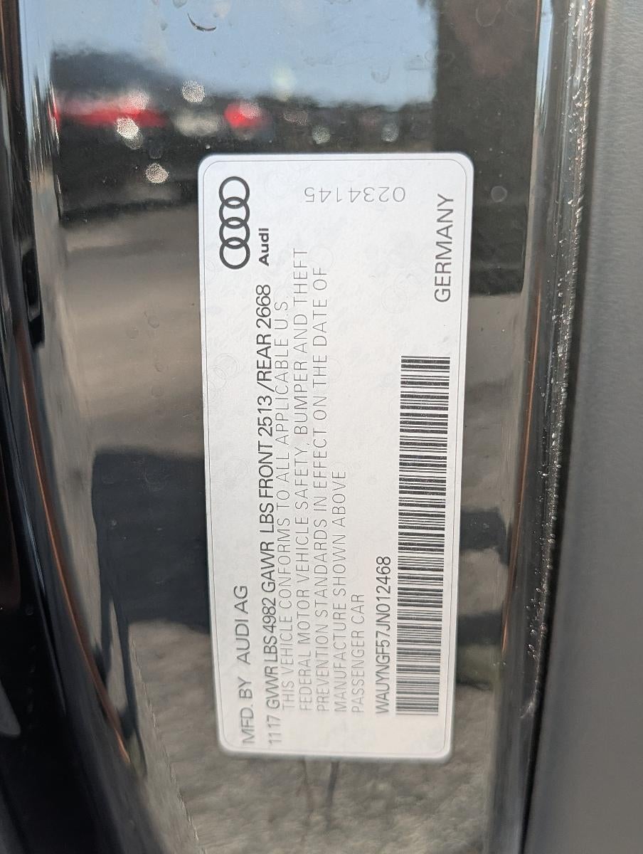 2018 Audi A5 Cabriolet 2.0 TFSI Premium Plus