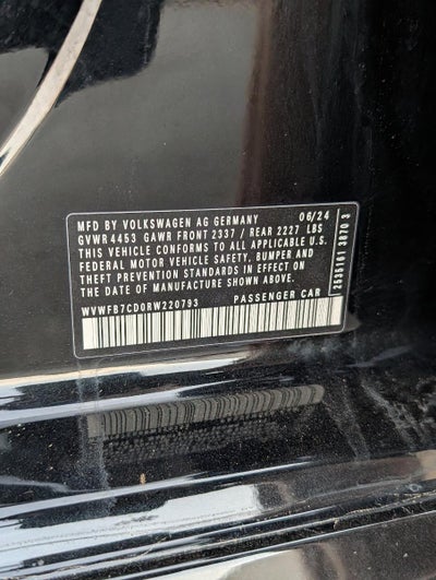 2024 Volkswagen Golf R 2.0T Manual