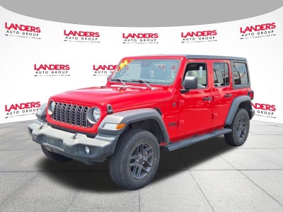 2024 Jeep Wrangler Sport S 4 Door 4x4
