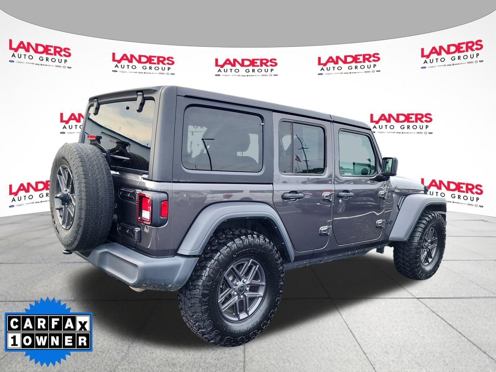 2024 Jeep Wrangler Sport S 4 Door 4x4