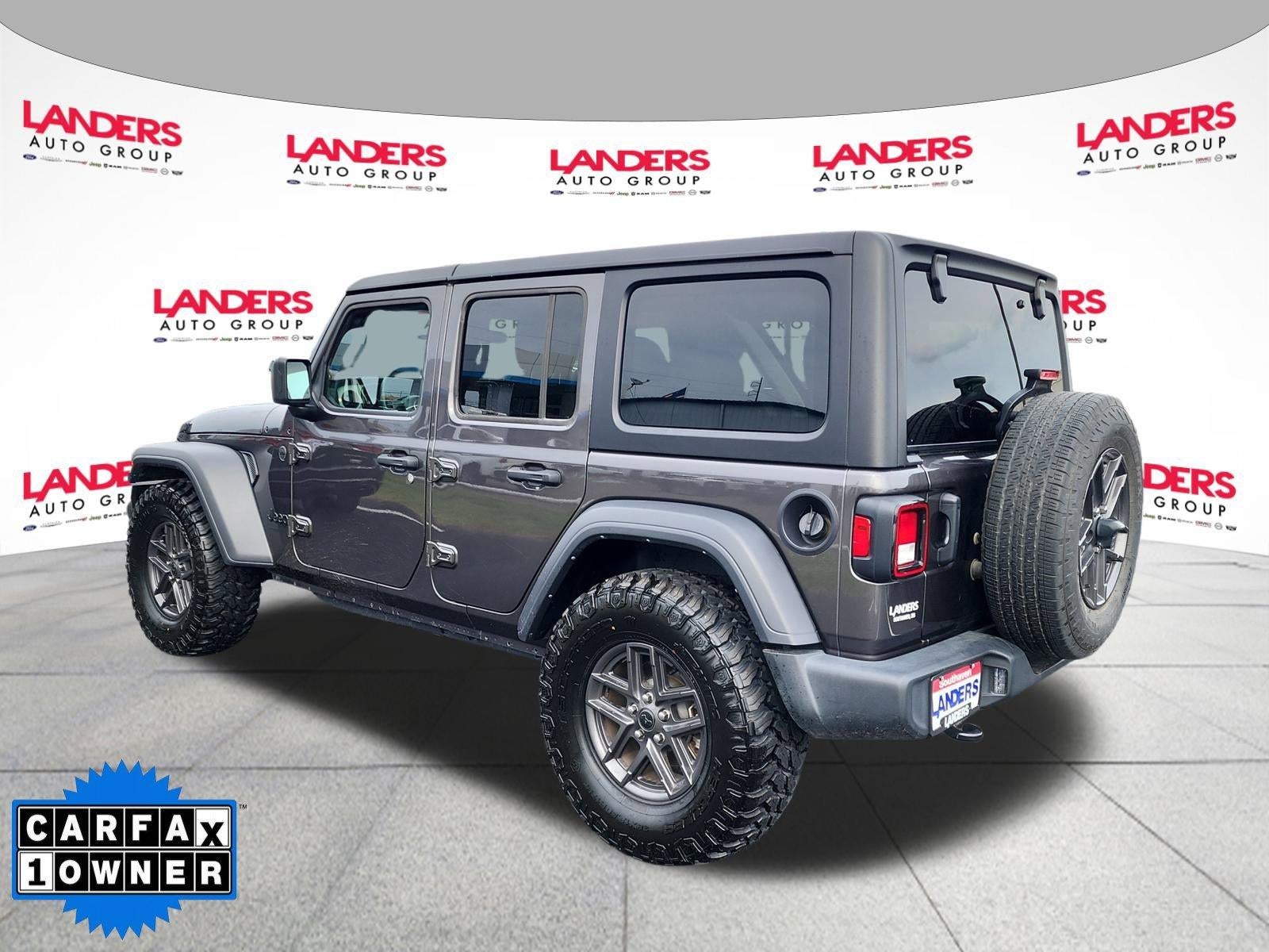 2024 Jeep Wrangler Sport S 4 Door 4x4