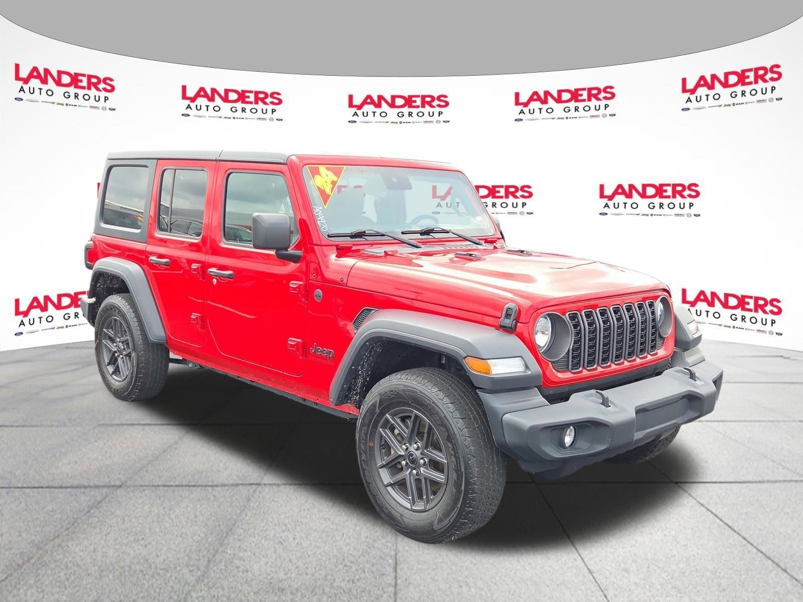 2024 Jeep Wrangler Sport S 4 Door 4x4