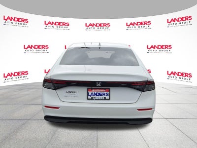 2025 Honda Accord Sedan LX CVT