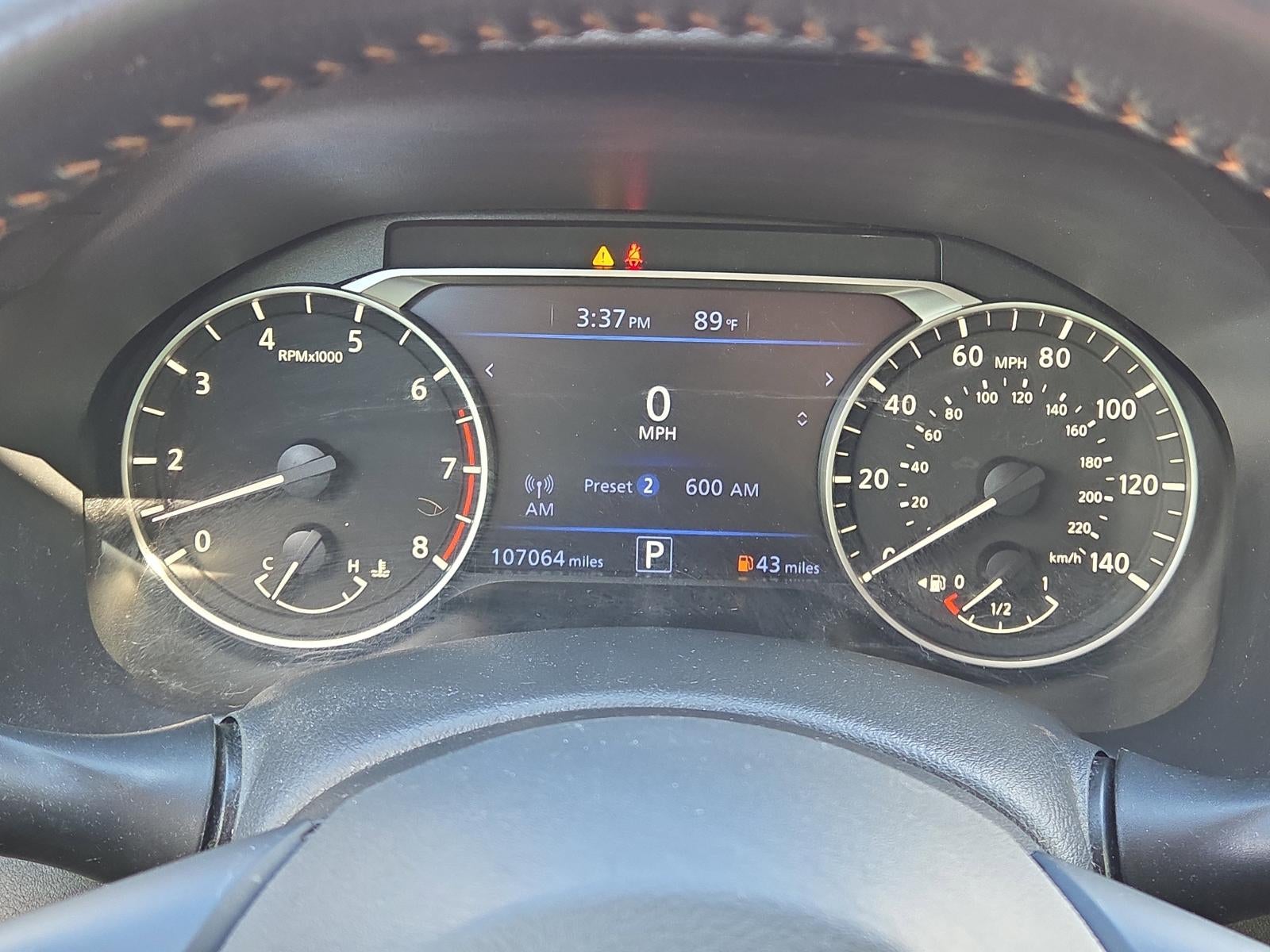 2022 Nissan Altima 2.5 SR Sedan