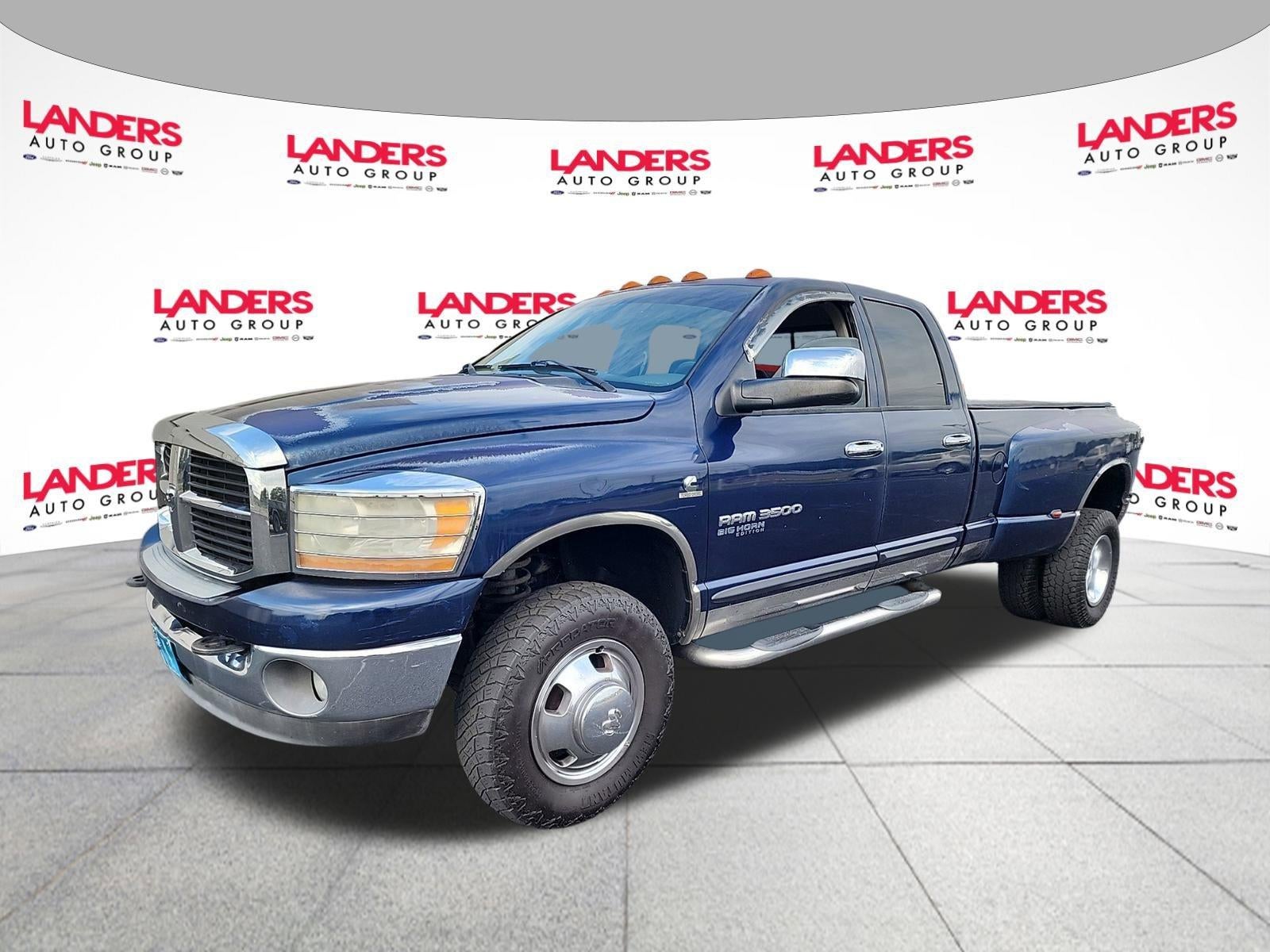 2006 Dodge Ram 3500 4WD Quad Cab 8 Ft Box DRW ST