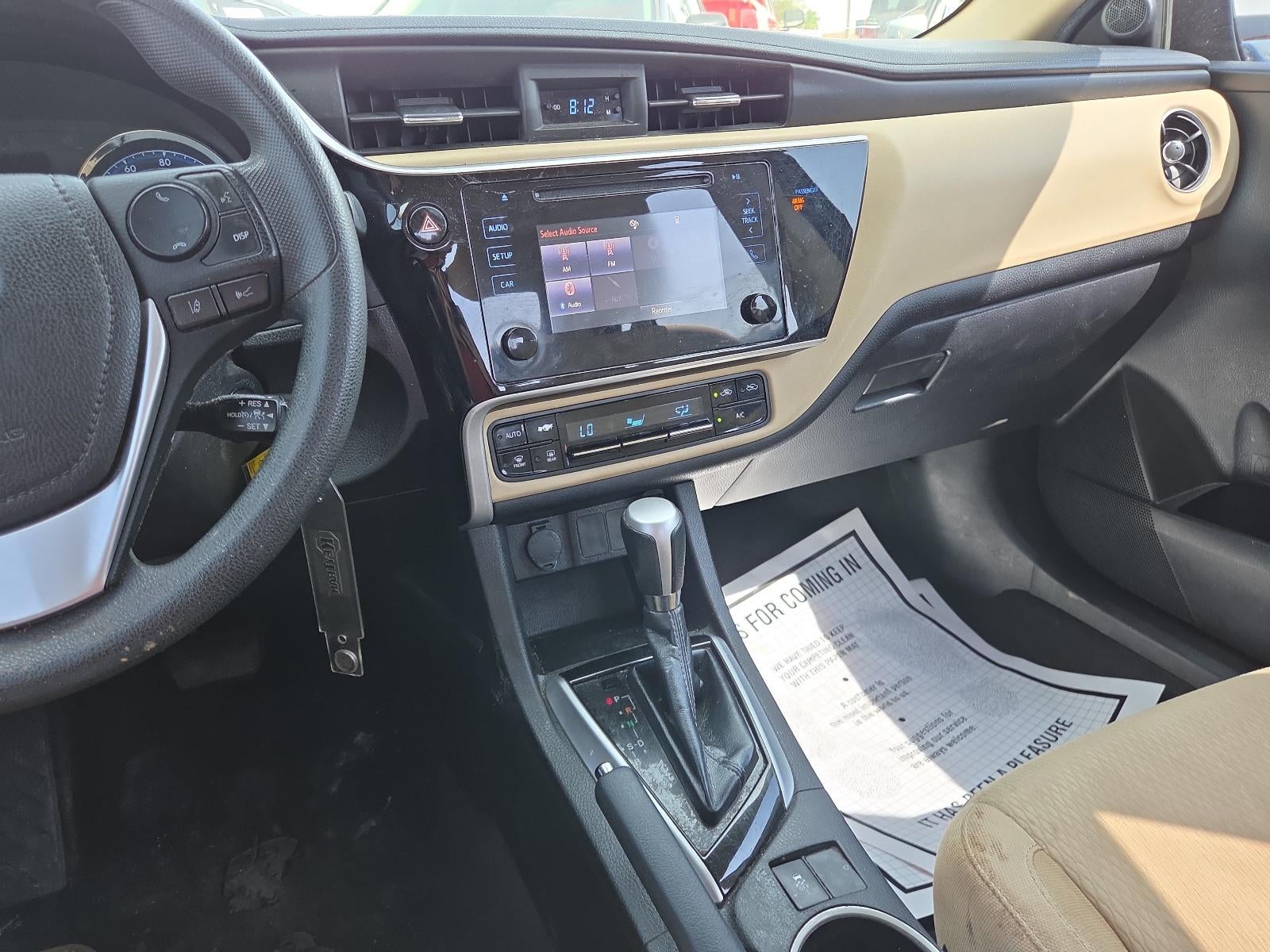 2019 Toyota Corolla LE CVT (Natl)