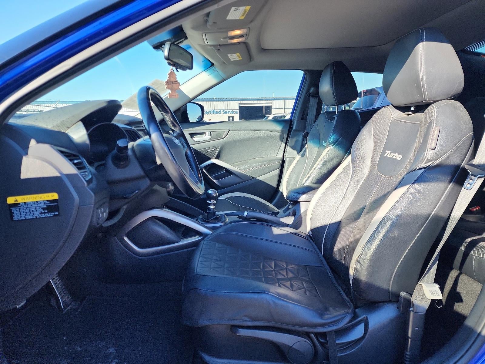 2014 Hyundai VELOSTER 3dr Cpe Man Turbo w/Black Int