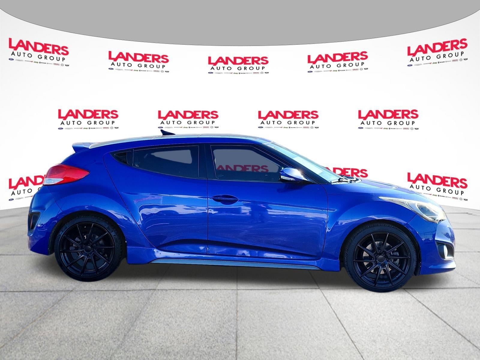 2014 Hyundai VELOSTER 3dr Cpe Man Turbo w/Black Int